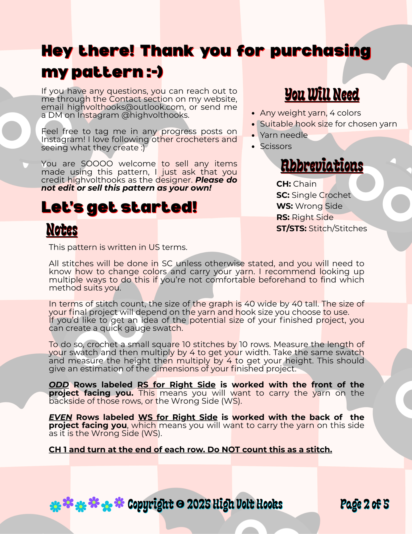 Bite Me [PATTERN]