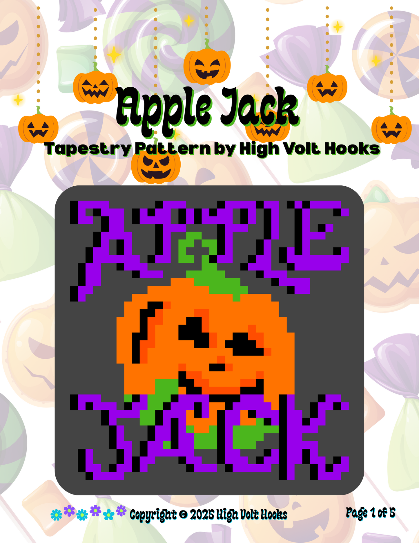 Halloween 40x40 Trio [PATTERN BUNDLE]